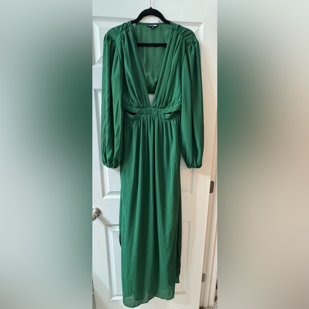 NWOT Natalia Maxi Dress - Green - Picture 4 of 5